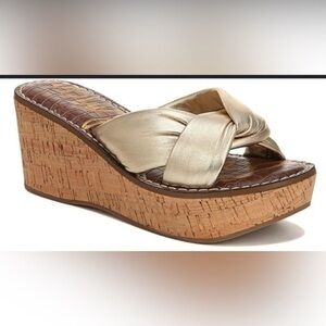 Sam Edelman Ramsay Leather Slide 8.5 💋❤️